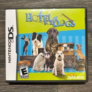 Hotel For Dogs Nintendo DS Complete Case Manual 2009 Nickelodeon Y2K Dreamworks